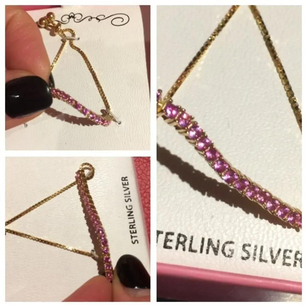 Sterling silver adjustable bracelet. With box/tag